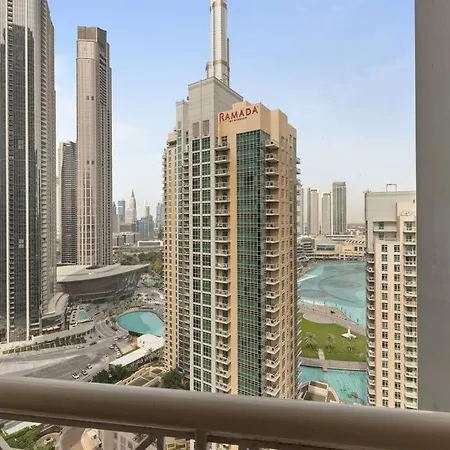 Bellavista - 29 Blvd - 2 Bedroom Fabulous Fountain View Dubai Exterior photo